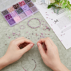 15 Styles Glass Seed Beads&nbsp;SEED-FH0001-13