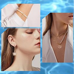 12Pcs 6 Style Brass Micro Pave Cubic Zirconia Pendants&nbsp;KK-SC0003-36