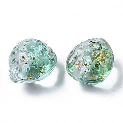 Transparent Spray Painted Glass Beads&nbsp;LS-GLAA-R215-01-B07