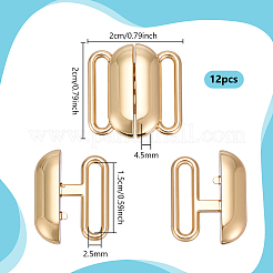 12Pcs Alloy Interlocking Clasps&nbsp;FIND-PH0038-27G