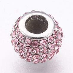 304 Stainless Steel European Beads&nbsp;X-STAS-O097-104A