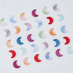 120Pcs 12 Colors Glass Pendants&nbsp;GLAA-GA0001-99