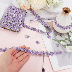 4.6~5Yards Flower Polyester Trim Ribbon&nbsp;OCOR-PH0001-97D