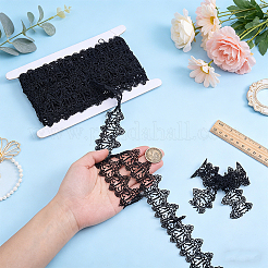 7.5 Yards Polyester Lace Ribbon&nbsp;DIY-HY0003-70B