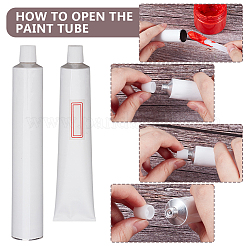 Blank Aluminum Tube for Oil Paint&nbsp;DIY-OC0014-20