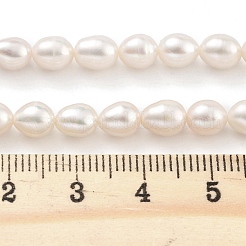 Natural Cultured Freshwater Pearl Beads Strands&nbsp;PEAR-P062-09C