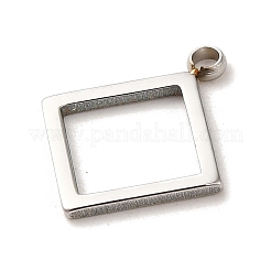 Non-Tarnish 304 Stainless Steel Pendants&nbsp;STAS-L022-291P