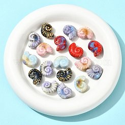 18Pcs 6 Colors Handmade Porcelain Beads for DIY Bracelet Accessories&nbsp;PORC-FS0001-24