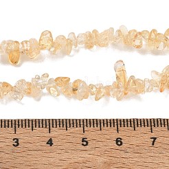 Natural Citrine Beads Strands&nbsp;GG-CBAAEDE-A01-B