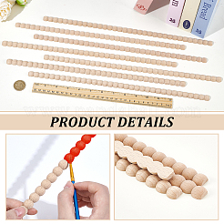 Wood Half Round Ceiling Molding&nbsp;WOOD-WH0124-142
