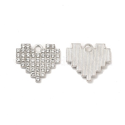 Alloy Rhinestone Pendants&nbsp;PALLOY-I217-05