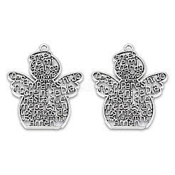 Tibetan Style Alloy Big Pendants&nbsp;X-TIBEP-N008-197