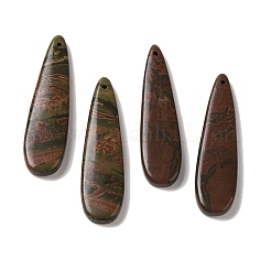 Natural Picasso Jasper Pendants&nbsp;G-Q161-08A