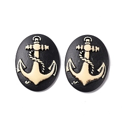 Halloween Cameos Opaque Resin Cabochons&nbsp;RESI-C017-01J