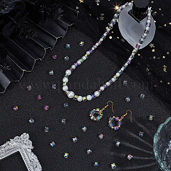 2 Strands Electroplate Glass Bead Strands&nbsp;EGLA-PA0001-27