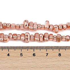 Electroplated Synthetic Non-magnetic Hematite Beads Strands&nbsp;G-I364-B01-RG