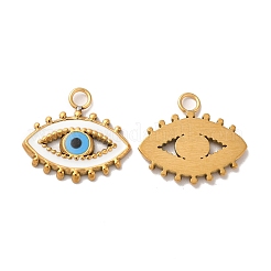 Ion Plating(IP) 304 Stainless Steel Enamel Pendants&nbsp;STAS-A080-18G