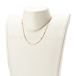 304 Stainless Steel Figaro Chain Necklaces&nbsp;NJEW-JN03487-02
