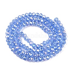 Electroplate Glass Beads Strands&nbsp;LS-EGLA-A044-T3mm-B14