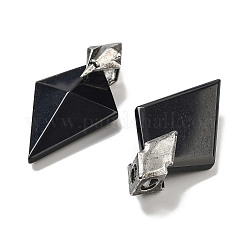 Natural Obsidian Pendants&nbsp;G-K338-10AS-08