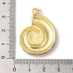Rack Plating Brass Enamel Pendants&nbsp;X-KK-Z056-36G-03