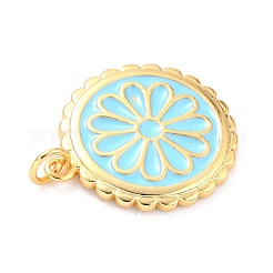 Real 18K Gold Plated Brass Pendants&nbsp;KK-L206-013G-03