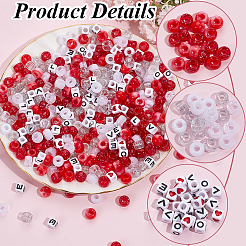 Valentine's Day Theme DIY Beads Kits&nbsp;DIY-SP0002-04