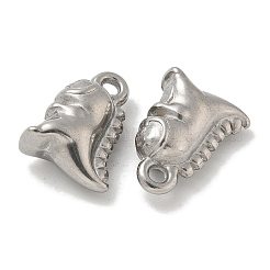 Anti-Tarnish 304 Stainless Steel Pendants&nbsp;STAS-Q334-19P