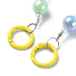 Acrylic Beaded Mobile Straps&nbsp;HJEW-JM01056