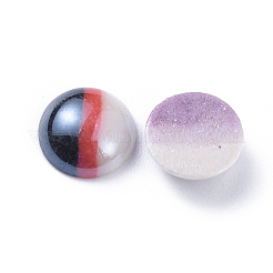 Opaque Glass Cabochons&nbsp;GGLA-S038-12-10mm