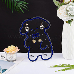 Acrylic Earring Display Frame&nbsp;EDIS-WH0032-10