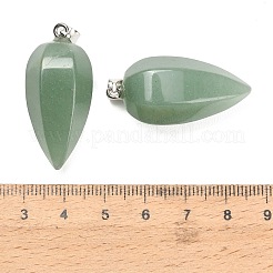 Natural Green Aventurine Pendants&nbsp;GG-K002-16B