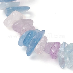 3Pcs 3 Style Natural & Synthetic Mixed Stone Chips Beaded Stretch Bracelets Set&nbsp;BJEW-TA00460