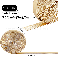 5M Flat Imitation Leather Cord&nbsp;LC-GF0001-02D-01
