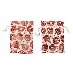 Cotton Gift Packing Pouches Drawstring Bags&nbsp;ABAG-B001-01B-08