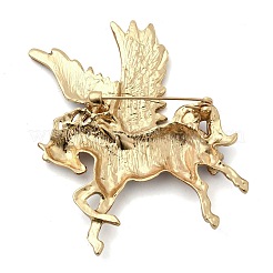 Pegasus Alloy Enamel Pins for Clothes for Women&nbsp;X-JEWB-F043-03