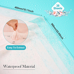 Cotton Waterproof Gift Wrapping Paper&nbsp;DIY-TAC0025-12A