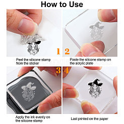 PVC Plastic Stamps&nbsp;DIY-WH0167-57-0516