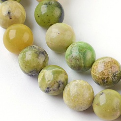 Natural Serpentine Beads Strands&nbsp;G-G767-04-8mm
