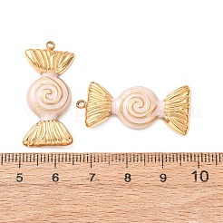 304 Stainless Steel Enamel Pendants&nbsp;SA-CBAD609-05G-02