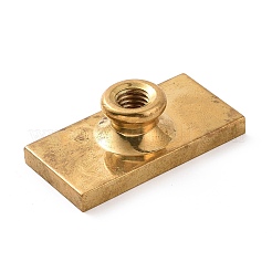 (Defective Closeout Sale: Oxidized)Wax Seal Brass Stamp Head&nbsp;AJEW-XCP0001-40