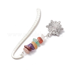 Christmas Theme Alloy Hook Bookmarks&nbsp;AJEW-JK00338