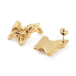 316 Surgical Stainless Steel Stud Earrings for Women&nbsp;LS-STAS-M062-02G-A