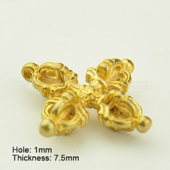 Brass Buddhist Pendants&nbsp;X-KK-K053-G