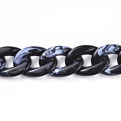 Acrylic Curb Chains&nbsp;X-AJEW-JB00505-07