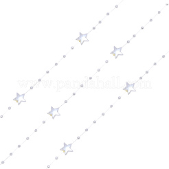 Handmade ABS Plastic Beaded Chains&nbsp;X-CHC-CJC0001-08D