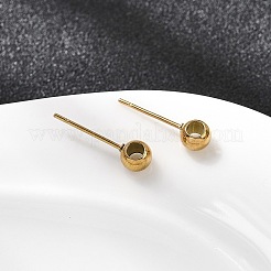 304 Stainless Steel Stud Earring Findings&nbsp;STAS-K306-72G