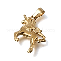 304 Stainless Steel Pendants&nbsp;STAS-G400-01G-05