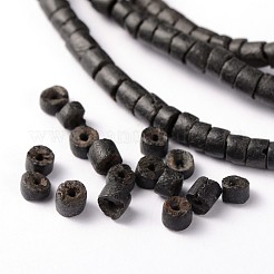 Natural Coconut Column Bead Strands&nbsp;COCB-O001-08
