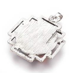 Natural & Synthetic Gemstone Pendants&nbsp;X-KK-F756-05C